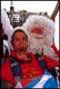 FBJ and Santa, Skydive Auckland, Xmas, 2001